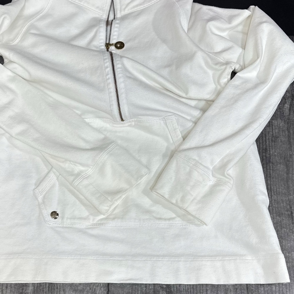 Lilly Pulitzer White 1/2 Zip [1977] - Picture 4 of 7